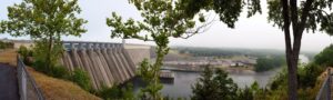 Table Rock Dam Overlooking Lake Taneycomo